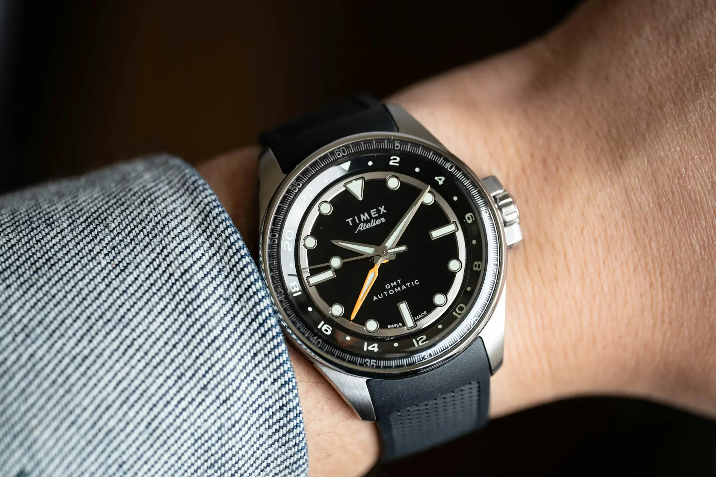 تایمکس اتلیه Timex atelier مدل GMT24 M1a
